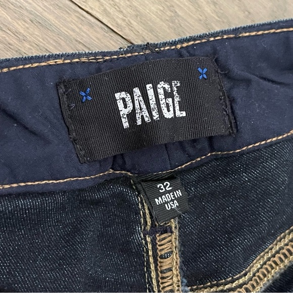 Anthropologie Paige Bell Canyon High Rise Flare Jeans Size 32 - Picture 10 of 12